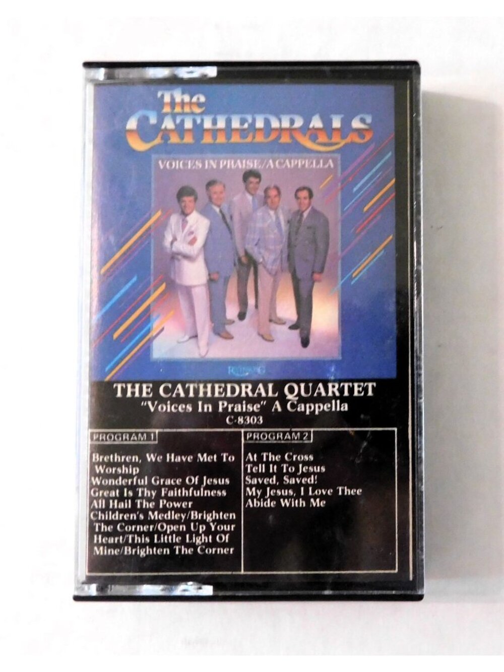 The Cathedrals Voices In Praise A Cappella Cassette 1983 Gospel Songs Music
